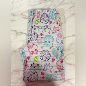 Shopkins Multicolor Cartoon Pajama Pants